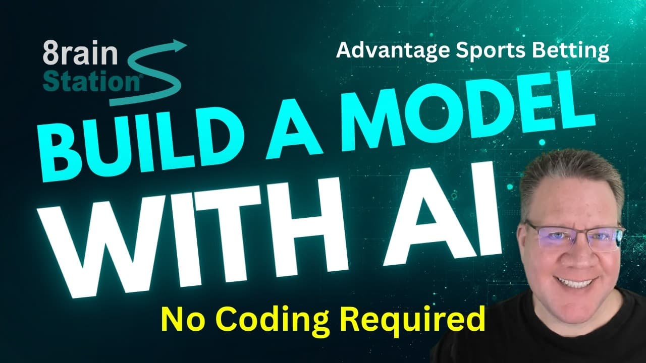 How to Build a Sports Betting Model With AI — No Coding Required