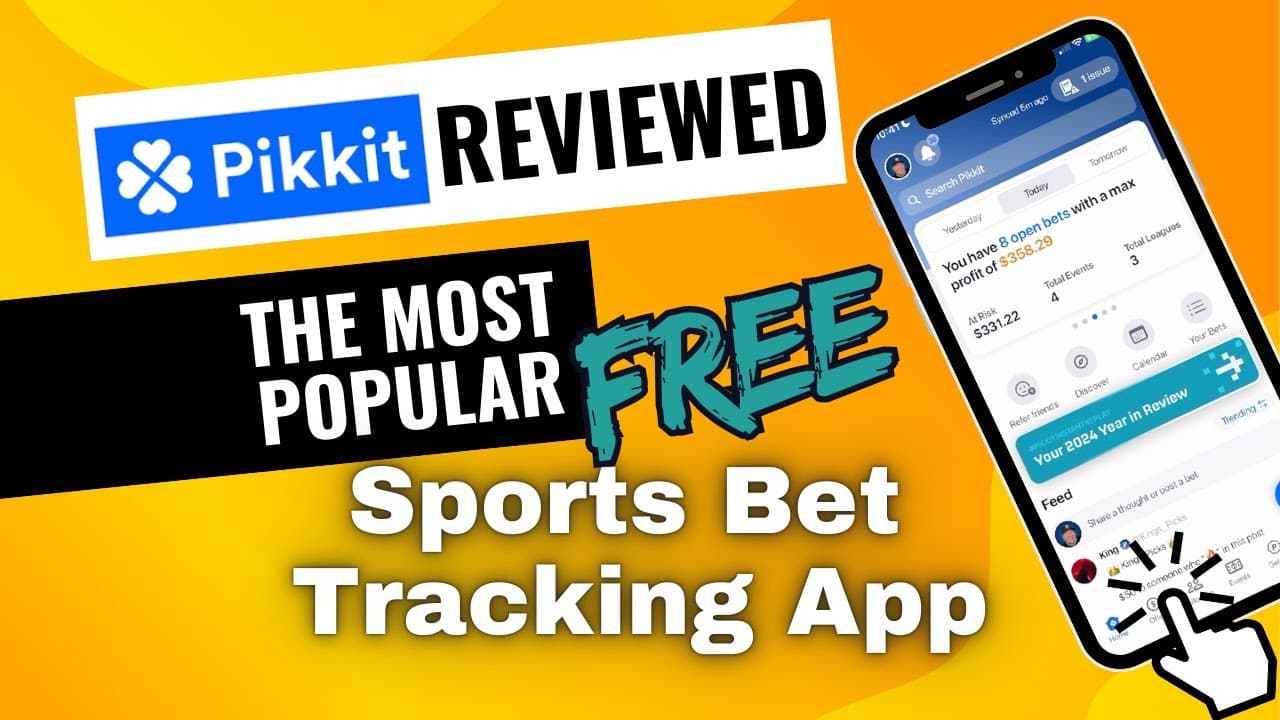 Pikkit Reviewed: the Most Popular Free Sports Bet Tracking App