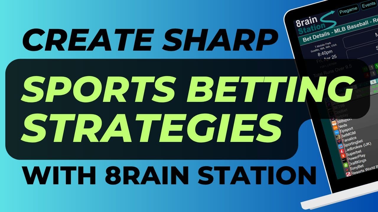 Developing Sharp Sports Betting Strategies with 8rain Station