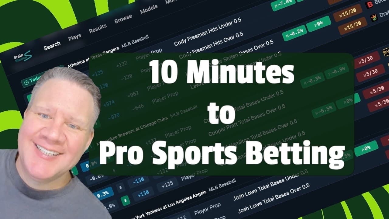 Pro Sports Bets in 10 Minutes a Day