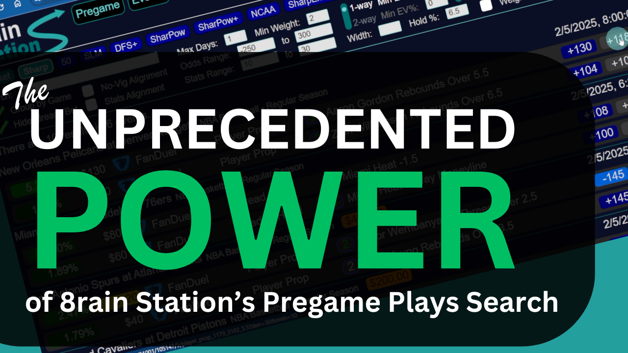 The Unprecedented Power of 8rain Station’s Pregame Plays Search