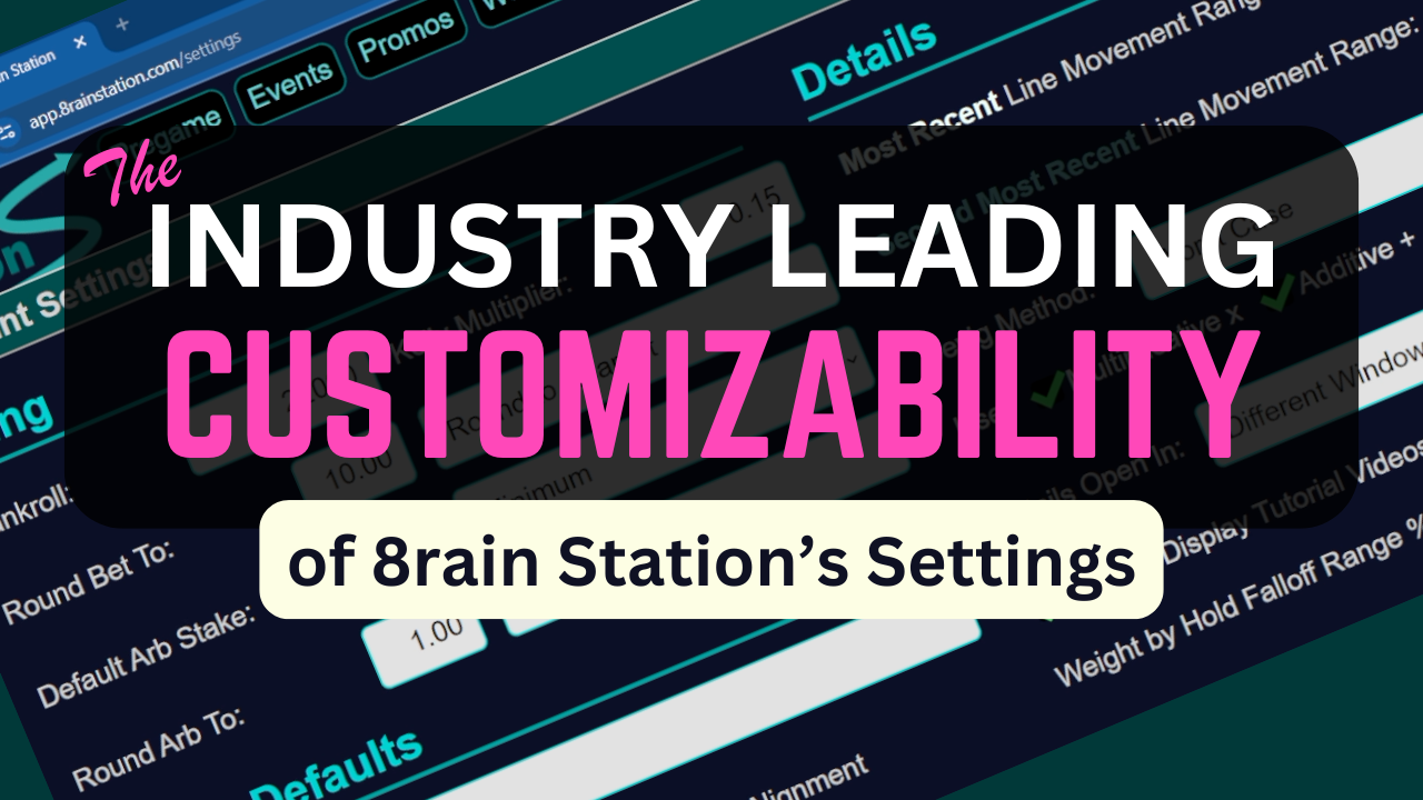 The Industry Leading Customizability of 8rain Station’s Settings