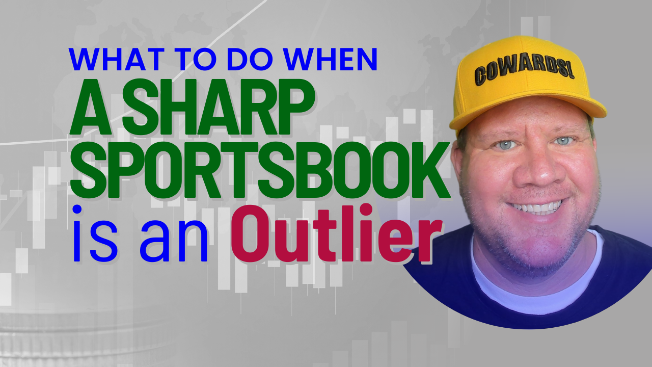 What to Do when a Sharp Sports Book is an Outlier